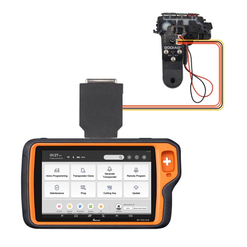 GODIAG BCP U KEY BDC2 BDC3 14-in-1 Adapter Kit for 5C/ 5D Encrypted Key Programming & Matching Supports KEY TOOL PLUS/IM608/KD-MAX/KD X4//KYDZ