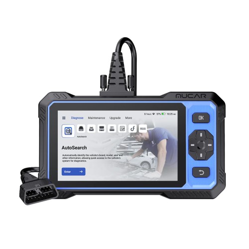 MUCAR 632 Diagnostic Scanner Supports 15+ Maintenance Functions, Full OBD2 Functions, Lifetime Free Update