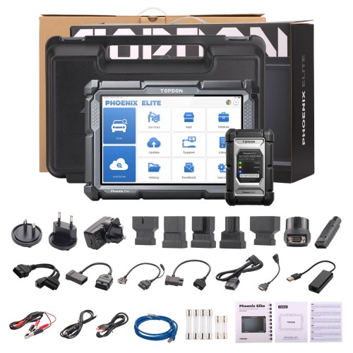 TOPDON Phoenix Elite Diagnostic Tool Supports Cloud-Based Programming CANFD with 2 Years Free Update