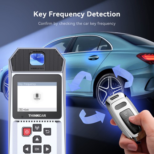 THINKCAR VENU 90 TPMS Activation & Diagnostic Tool Support All 315MHz/433MHz THINKCAR Tire Pressure Sensors Activation/ Programming, TPMS Diagnostics