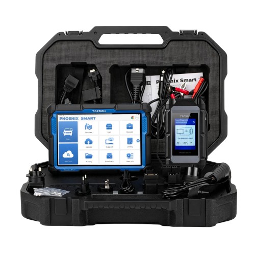 TOPDON Phoenix Smart Diagnostic Tool Supports Cloud-Based Programming for over 13 Car Brands 2 Years Free Update
