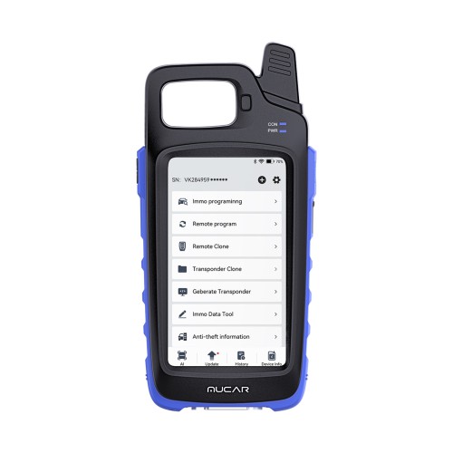 MUCAR KEY581 Key Programmer ALL-IN-ONE Professional Key Programming & OBDⅡ Diagnostic Tool