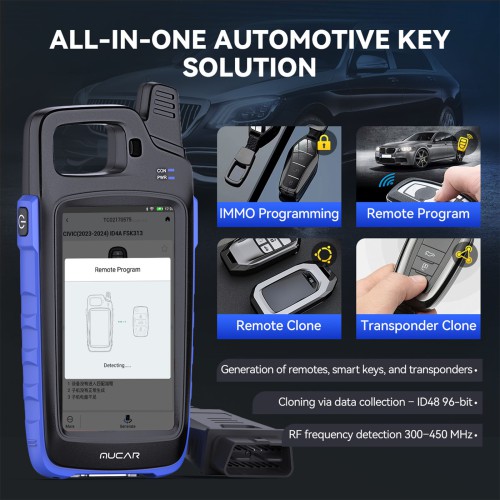 MUCAR KEY581 Key Programmer ALL-IN-ONE Professional Key Programming & OBDⅡ Diagnostic Tool