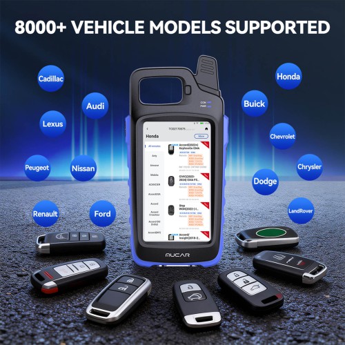 MUCAR KEY581 Key Programmer ALL-IN-ONE Professional Key Programming & OBDⅡ Diagnostic Tool