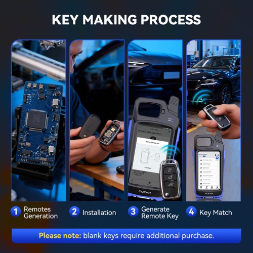 MUCAR KEY581 Key Programmer ALL-IN-ONE Professional Key Programming & OBDⅡ Diagnostic Tool