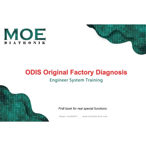 eBook - ODIS Original Factory Diagnosis — Engineer System Training