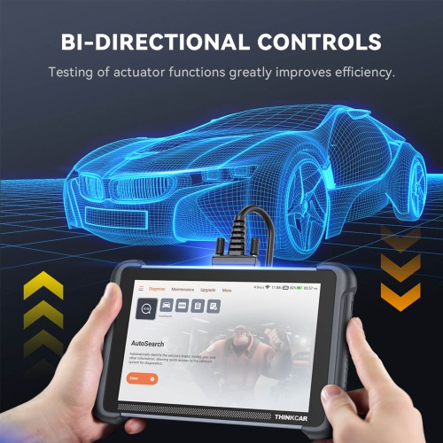 THINKCAR THINKSCAN 689 Supports 35+ Maintenance Functions, CAN-FD & DOIP Protocol, OE-Level Full System Diagnostic Free Update