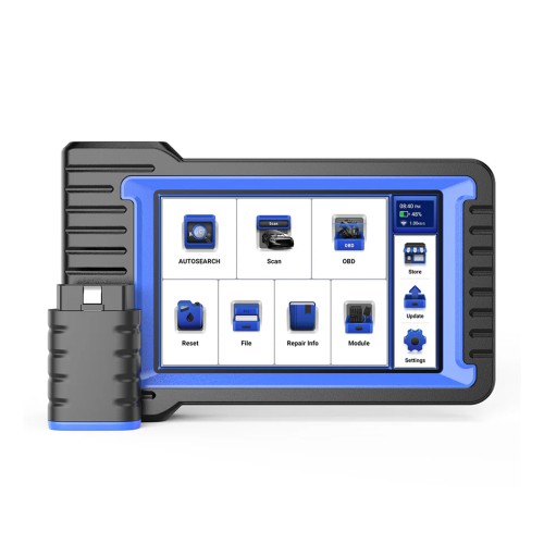 MUCAR VO7 OBD2 Scanner Supports 28+ Reset Functions OE-Level All-Systems Diagnostics Free Updates