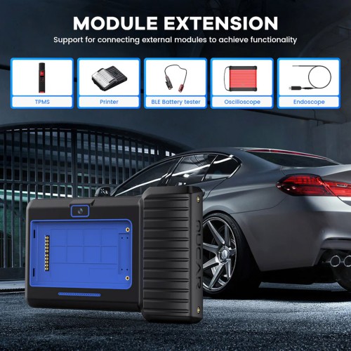 MUCAR VO7 OBD2 Scanner Supports 28+ Reset Functions OE-Level All-Systems Diagnostics Free Updates