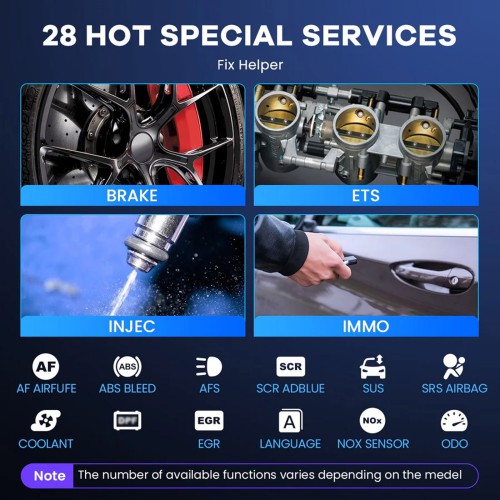 MUCAR VO7 OBD2 Scanner Supports 28+ Reset Functions OE-Level All-Systems Diagnostics Free Updates