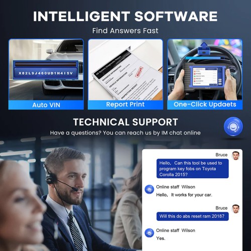 MUCAR VO7 S Automotive OBD2 Scanner Supports CAN-FD Protocol 28+ Reset Functions OE-Level All-Systems Diagnostics Free Update
