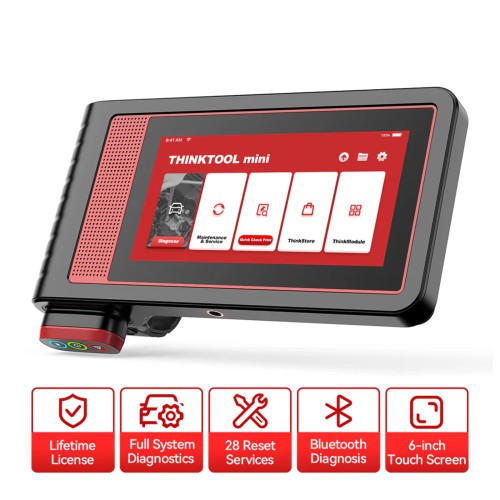 THINKCAR THINKTOOL MINI Scanner OE-level Full System Diagnostic Supports 28+ Languages 28 Reset Functions