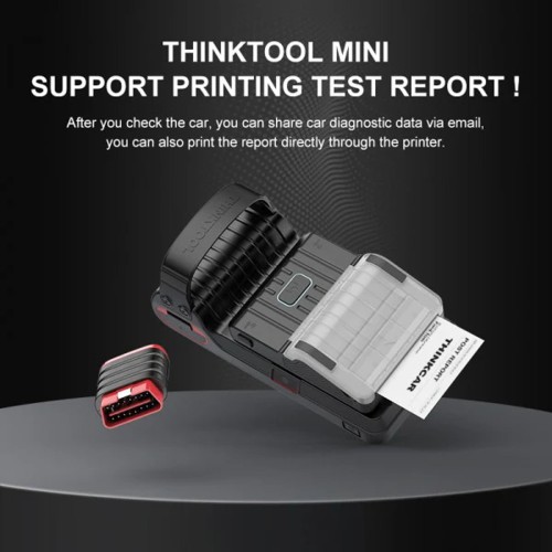 THINKCAR THINKTOOL MINI Scanner OE-level Full System Diagnostic Supports 28+ Languages 28 Reset Functions