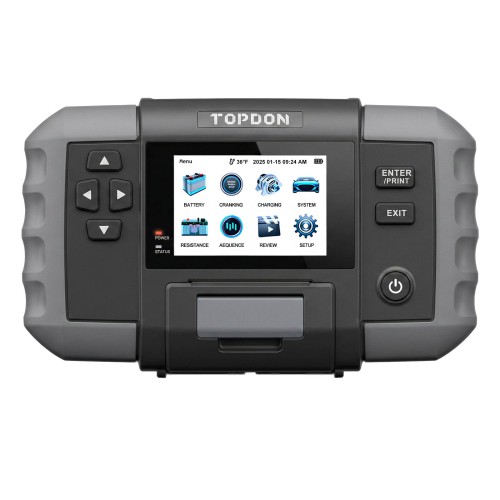 TOPDON BT600 Plus 2-in-1 Battery & Resistance Tester