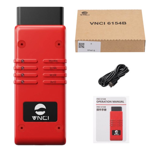 NEW VNCI 6154B for VW & for AUDI Diagnostic Tool Supports CAN FD/ DolP Protocol 2.4GHz & 5GHz Network