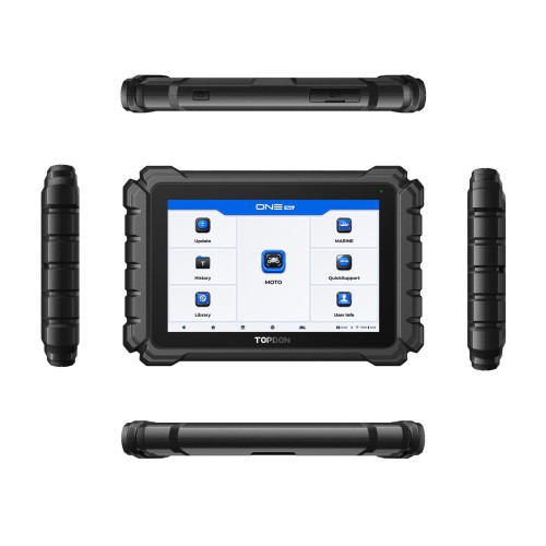 TOPDON ONE Moto Diagnostic Scanner for Motorcycles, ATVs and Marine Vehicles Support 45 Languages 2 Years Free Update