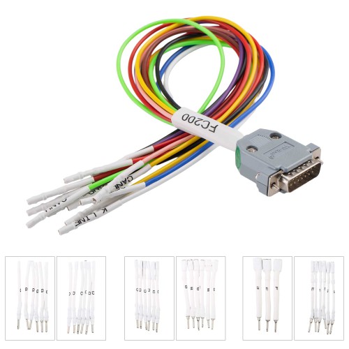 CGDI FC200 NEW DB15 Cable Jumper & Adapter Cables Set