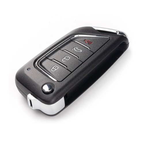 [5Pcs/Lot] XHORSE XKCD06EN KAI.DLK Folding (4 buttons) Second Generation Remote Key