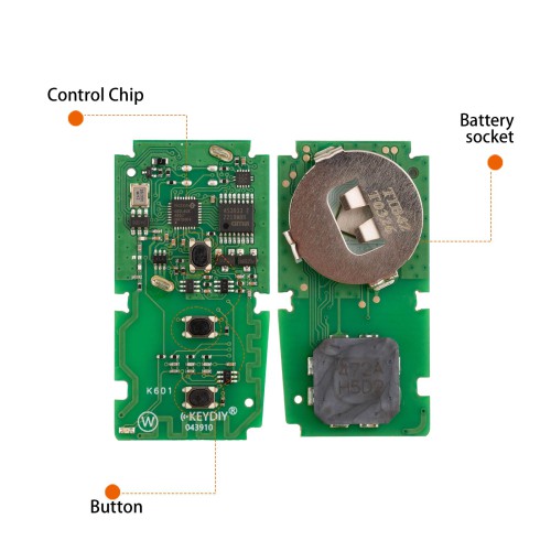 KEYDIY TIB42-3 Universal Smart Remote Key