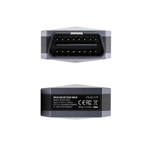 MUCAR BT200 MAX Full OBD2 AI-Powered Diagnostics Scanner Bi-directional Control Support 15+ Reset Services CAN-FD & FCA Lifetime Free Update