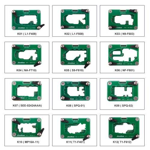 EONEBOSS Adapter Set 12Pcs (K01-K12)