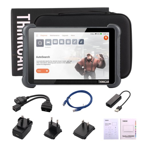 THINKCAR THINKSCAN 689BT Support BT Wireless, CAN-FD & DoIP, OE-Level Full System Diagnostic, 35+ Maintenance Functions