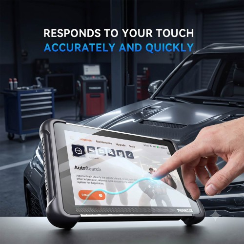 THINKCAR 8 Inches Tempered Glass Screen Protector, Specifically Designed for THINKSCAN 689/689BT & MUCAR 892BT
