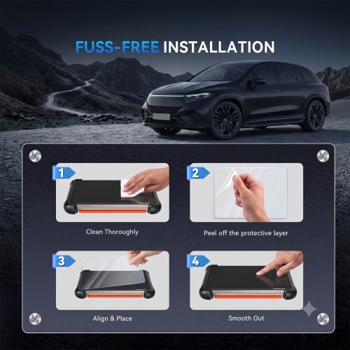 THINKCAR 8 Inches Tempered Glass Screen Protector, Specifically Designed for THINKSCAN 689/689BT & MUCAR 892BT
