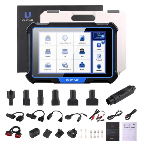 MUCAR VO8 OE-level Full System Diagnostic Support 34+ Maintenance Functions ECU Coding Auto VIN with 9450mAh Battery & 8MP Camera Free Update