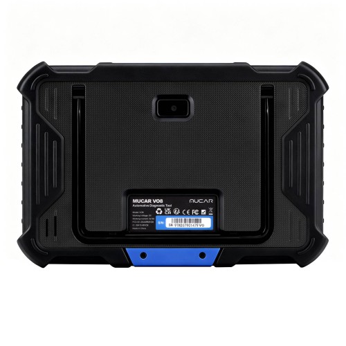 MUCAR VO8 OE-level Full System Diagnostic Support 34+ Maintenance Functions ECU Coding Auto VIN with 9450mAh Battery & 8MP Camera Free Update