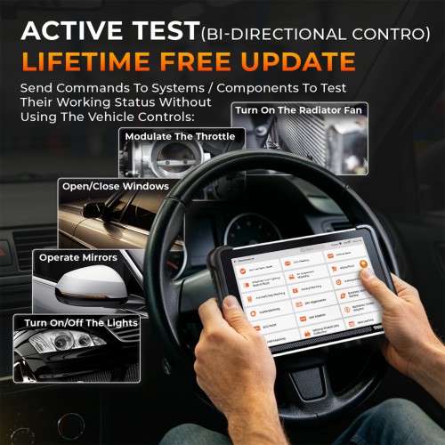 THINKCAR THINKSCAN 689BT PRO Bluetooth Diagnostic Scanner with AI Function, Supports 35 Resets,Topology Mapping, ECU Coding CANFD & DOIP & J2534
