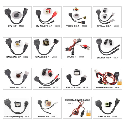 TOPDON ONE Moto Diagnostic Scanner for Motorcycles, ATVs and Marine Vehicles Support 45 Languages 2 Years Free Update