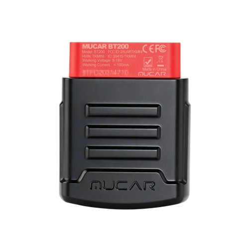 MUCAR BT200PRO BT200 Pro OBD2 Scanner Full OBD2 Functions Supports 15 Reset Services IOS/Android Bluetooth 12 Languages