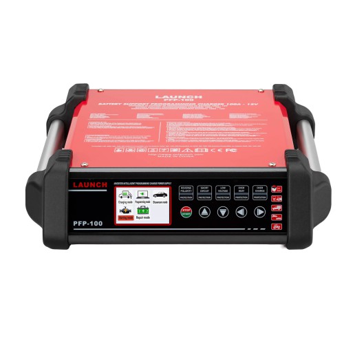 LAUNCH PFP-100 PFP100 Color screen Inverter Intelligent Programming Charge Power Supply for All Types of Vehicles Cars Trucks Boats Tractors Buses