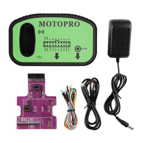 MOTOPRO PC-based Motorcycle Key Programmer Supports Transponder Read/write, PIN Code Calculation, Key Programming