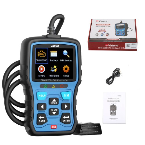 VIDENT iEasy310 Pro Enhanced OBD2 Automotive Scanner Professional OBDII Code Reader Engine Fault Scan Tool Car Diagnostic Tool