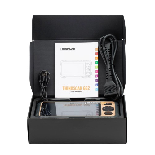 THINKCAR THINKSCAN 662 Diagnostic Scanner Supports CAN FD & Auto VIN 12 Reset Functions 28+ Languages 4 Major Systems Diagnoses Free Update