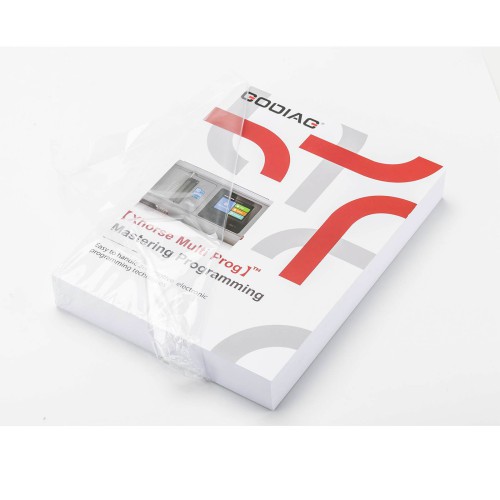 GODIAG Xhorse Multi Prog Mastering Programming BOOK