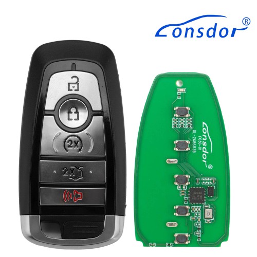 LONSDOR FO30 Series Smart Key FO30-02 5 Buttons for Ford Low Frequency 315/433 MHz