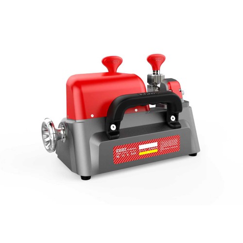 CGDI W1 Compact Manual Key Cutting Machine with 4-Sided Rotating Clamp, Built-in LED, Grinding Wheel