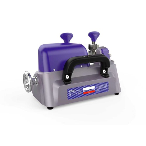 CGDI W1 Compact Manual Key Cutting Machine with 4-Sided Rotating Clamp, Built-in LED, Grinding Wheel