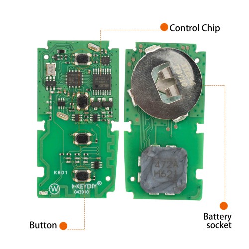 KEYDIY TIB36-4 Universal Smart Remote Key