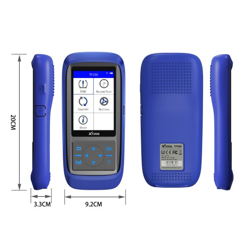 XTOOL TP150 OBD2 TPMS Diagnostic Scanner Tool Program 315&433 MHZ Sensor