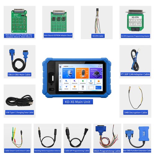 [Coming Soon] KEYDIY KD-X6 Standard Version Key Programmer Supports IMMO Programming, Remote/Chip Function, Smart Match, Frequency Test