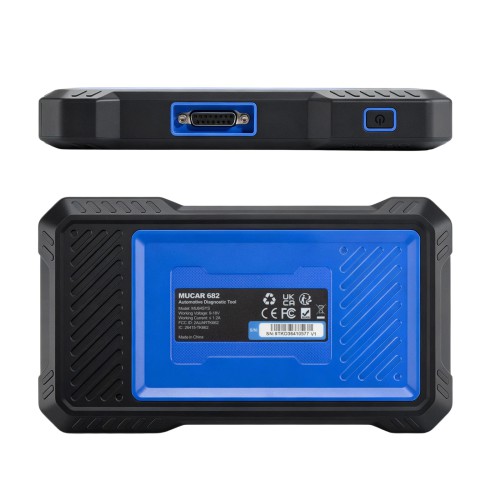 MUCAR 682 AI Intelligent Diagnostic Scanner OE-level Full System Diagnostics Supports CAN FD & FCA AutoAuth 20+ Reset Functions