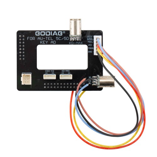 GODIAG BCP U KEY BDC2 BDC3 14 in 1 Adapter Kit for 5C/ 5D Encrypted Key Programming & Matching Supports KEY TOOL PLUS/IM608/KD-MAX/KD X4//KYDZ