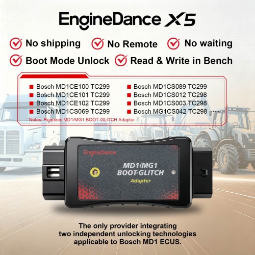 [Promo] EngineDance MD1/MG1 Boot-Glitch Adapter Work with EngineDance X5