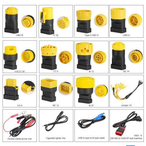 LAUNCH X-431 SmartLink C HD V2 Commercial Vehicle Overseas Online Expansion Package Work with X431 PRO3 (V+ 5.0)/PRO3 APEX/PRO3 ACE/PRO3S+ 5.0