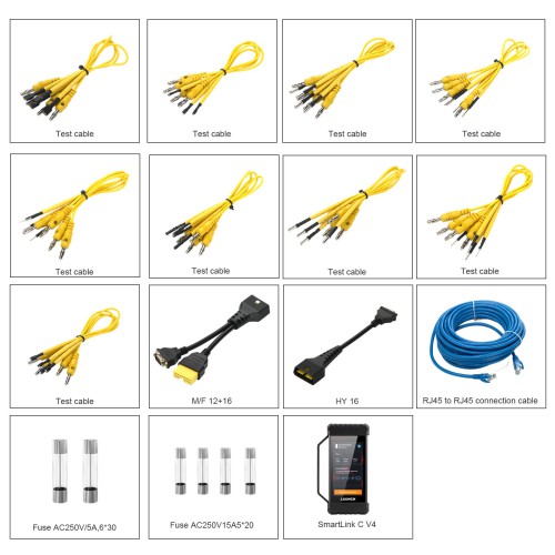 LAUNCH X-431 SmartLink C HD V2 Commercial Vehicle Overseas Online Expansion Package Work with X431 PRO3 (V+ 5.0)/PRO3 APEX/PRO3 ACE/PRO3S+ 5.0