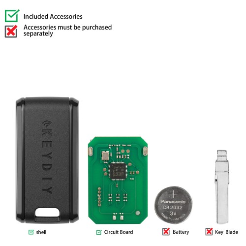 [5Pcs/Lot] KEYDIY C29A701 Programmable Smart Key for Smart Keys with NXP Chips